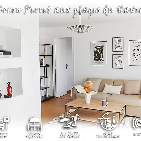 Apartment Cocon Perret Aux Plages Du Havre *